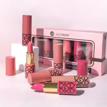 Coffret de 6 rouges à lèvres mats nude